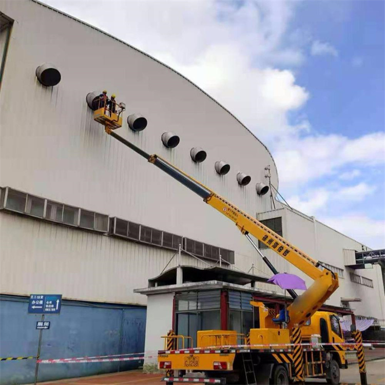 大竹高空作业车出租服务：专业广告牌安装解决方案